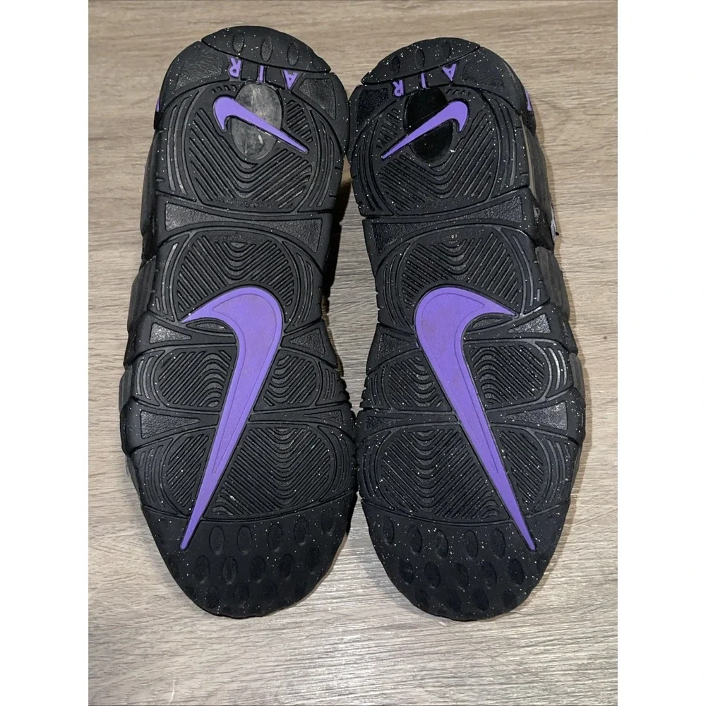Size 7Y (GS) - Nike Air Uptemp Black Action Grape DX5954-001